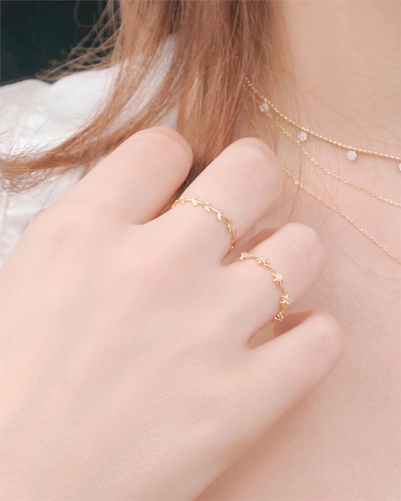 ANILLO MONACO DORADO