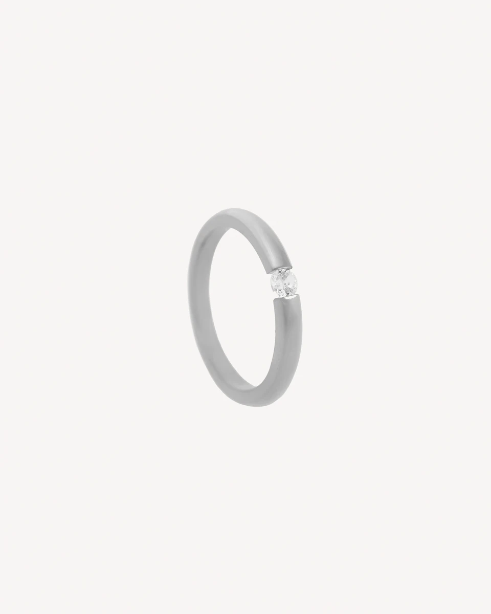 ANILLO MONTANA - PLATEADO 