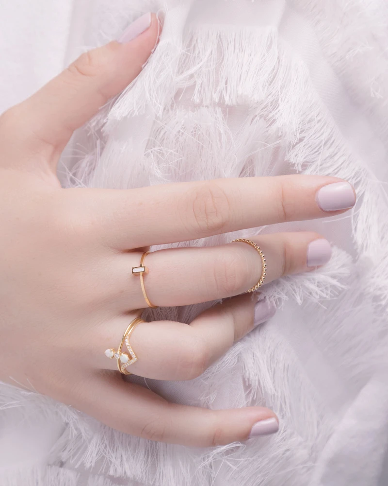 ANILLO MYKONOS DORADO