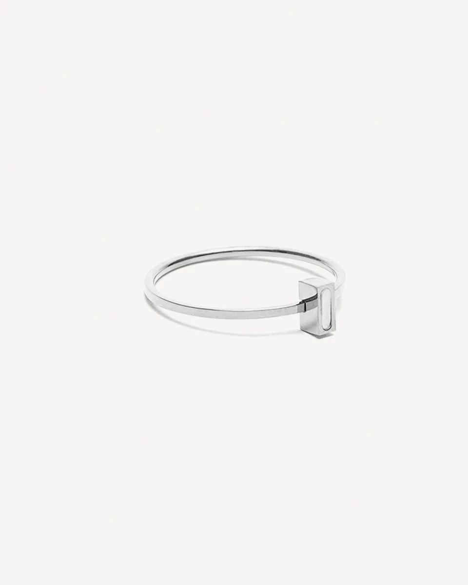 ANILLO MYKONOS - PLATEADO 