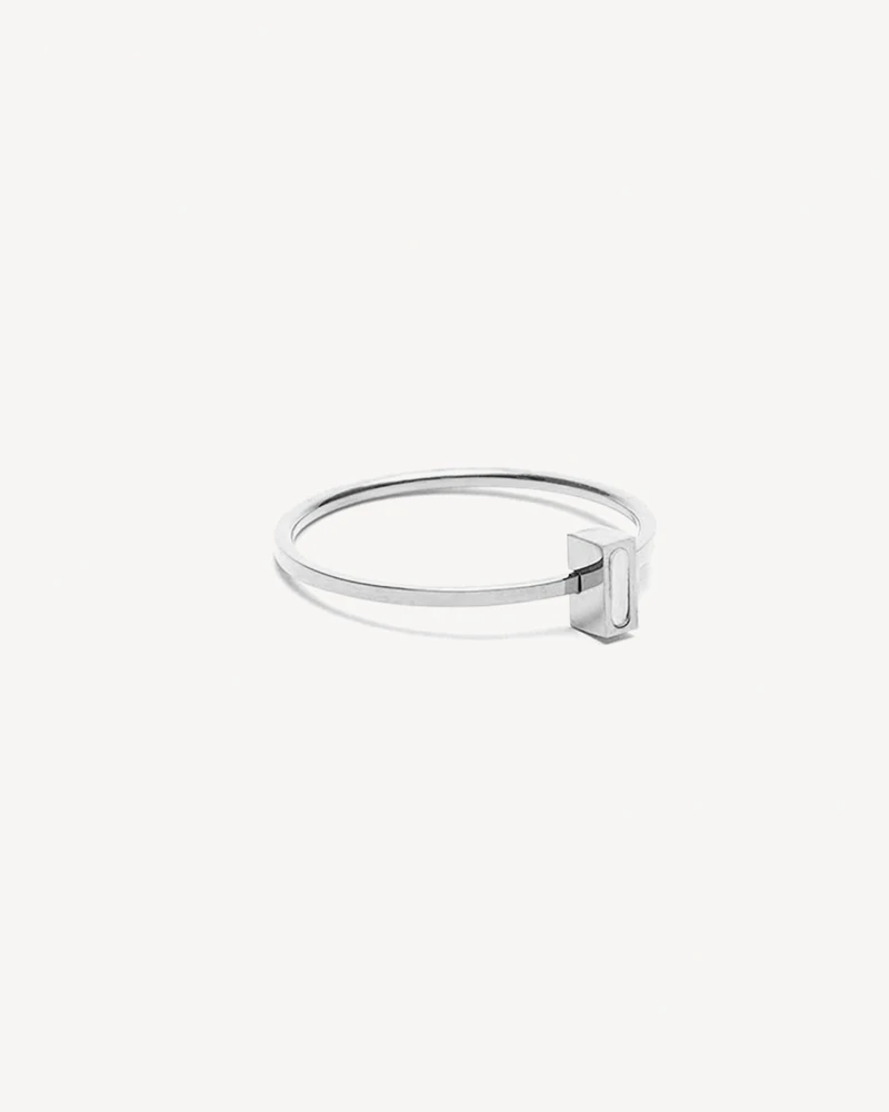 ANILLO MYKONOS PLATEADO