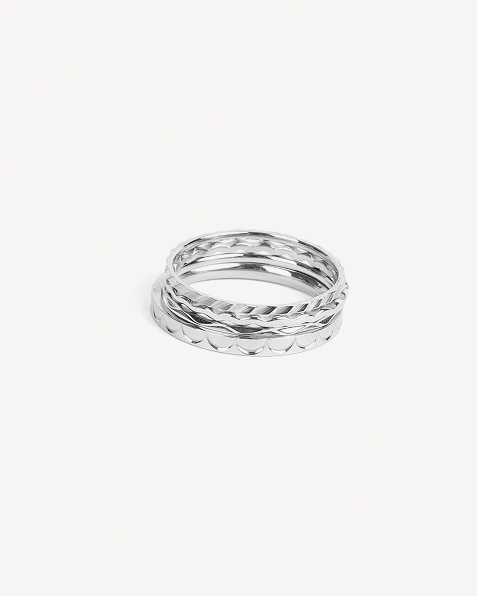 ANILLO NEPTUNIA - PLATEADO 