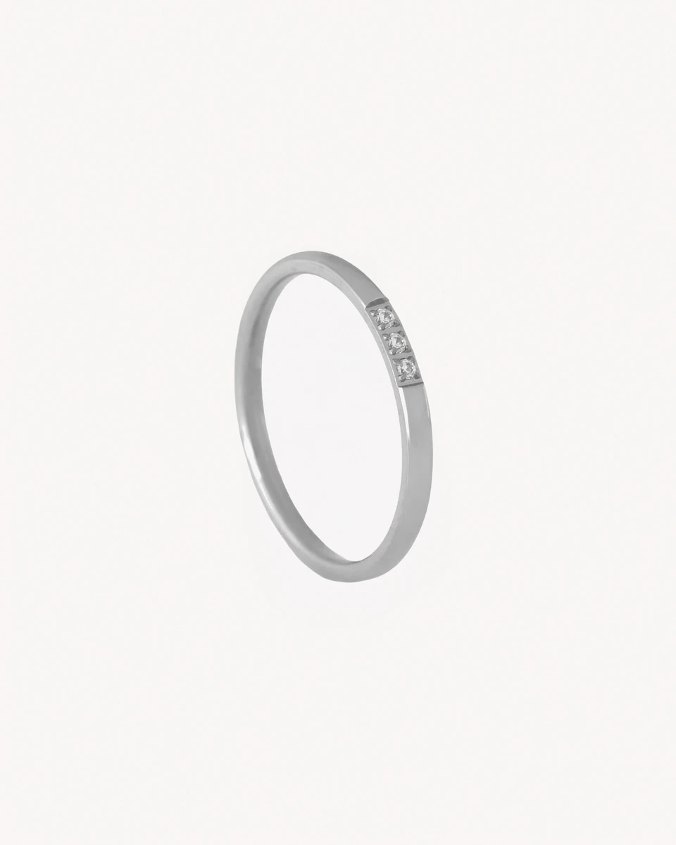 ANILLO OCASO - PLATEADO 