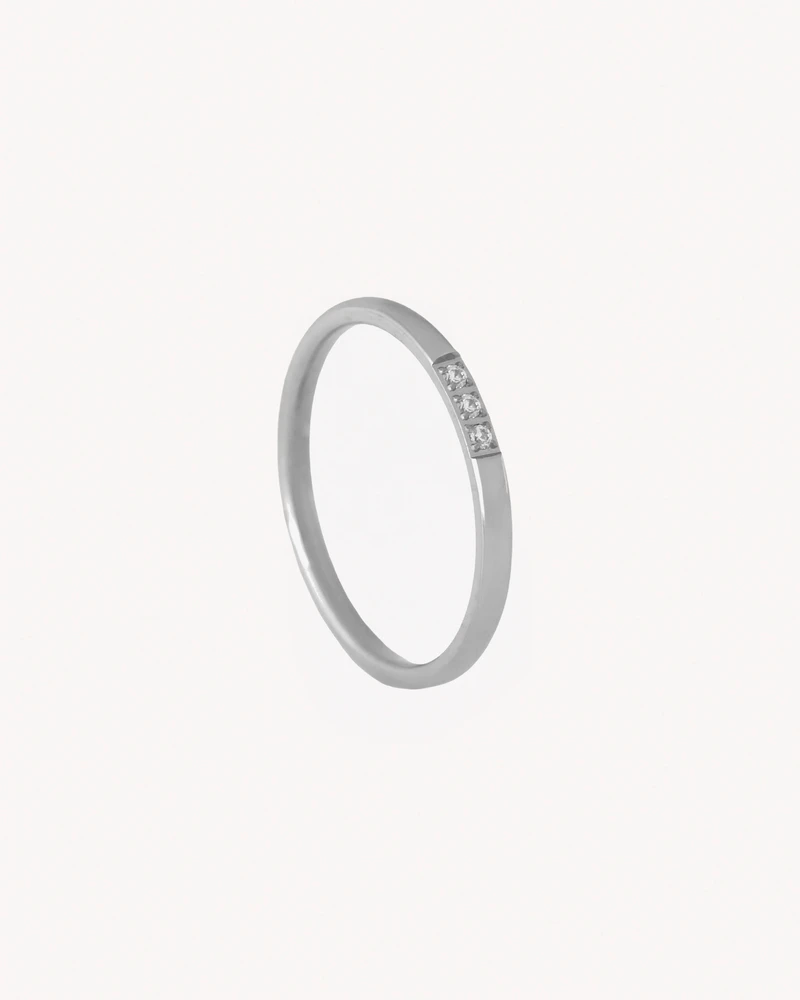ANILLO OCASO PLATEADO