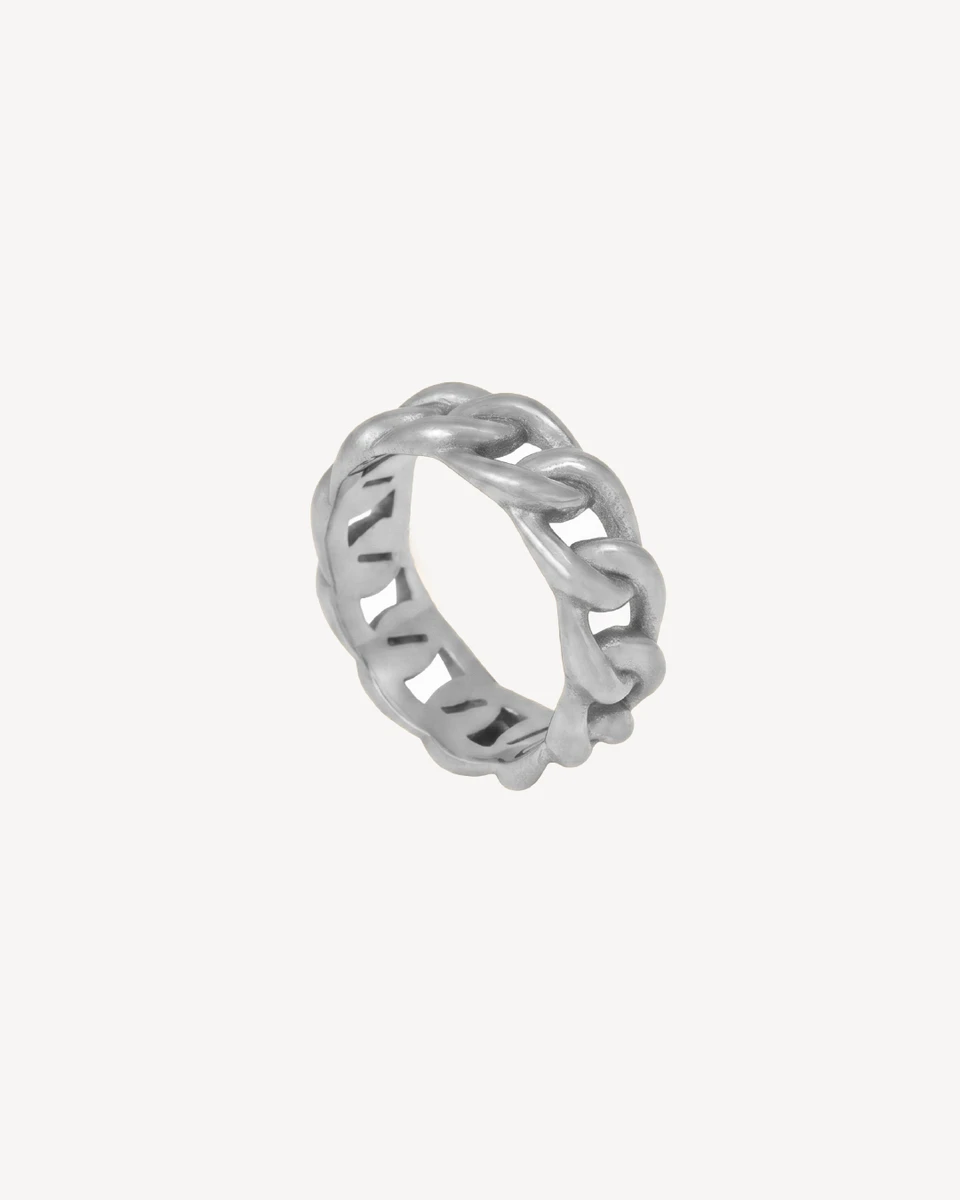 ANILLO ORIBE - PLATEADO 