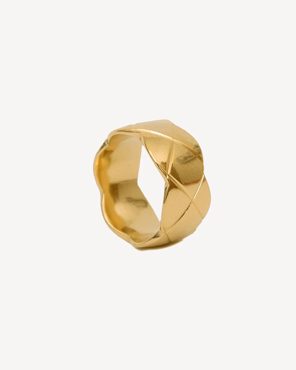 ANILLO PERCY - DORADO 