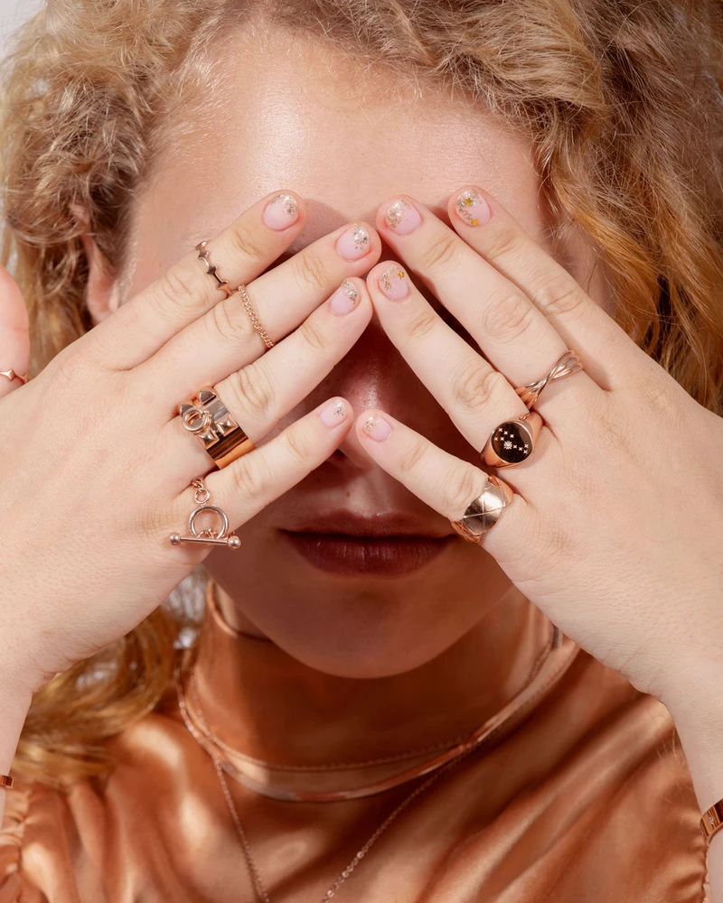 ANILLO PERCY DORADO