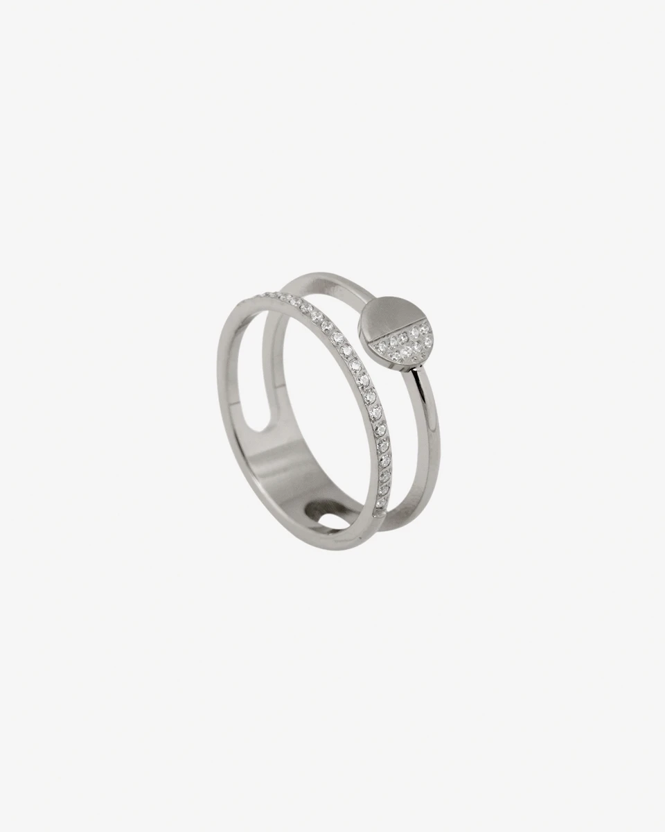 ANILLO PINAR - PLATEADO 