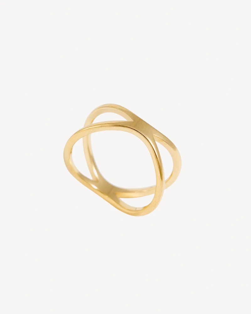 ANILLO QUITO DORADO