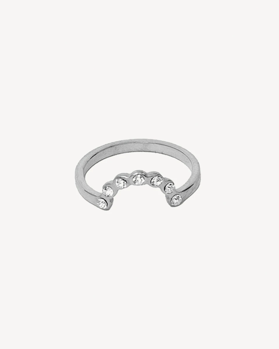 ANILLO ROMEO - PLATEADO 