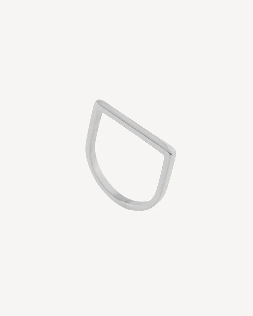 ANILLO RUBEN - PLATEADO 