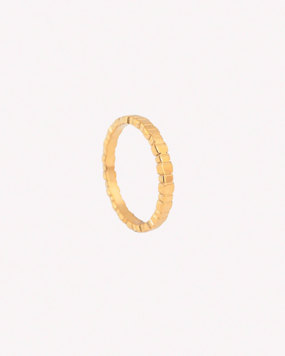 ANILLO RUINAS - DORADO 