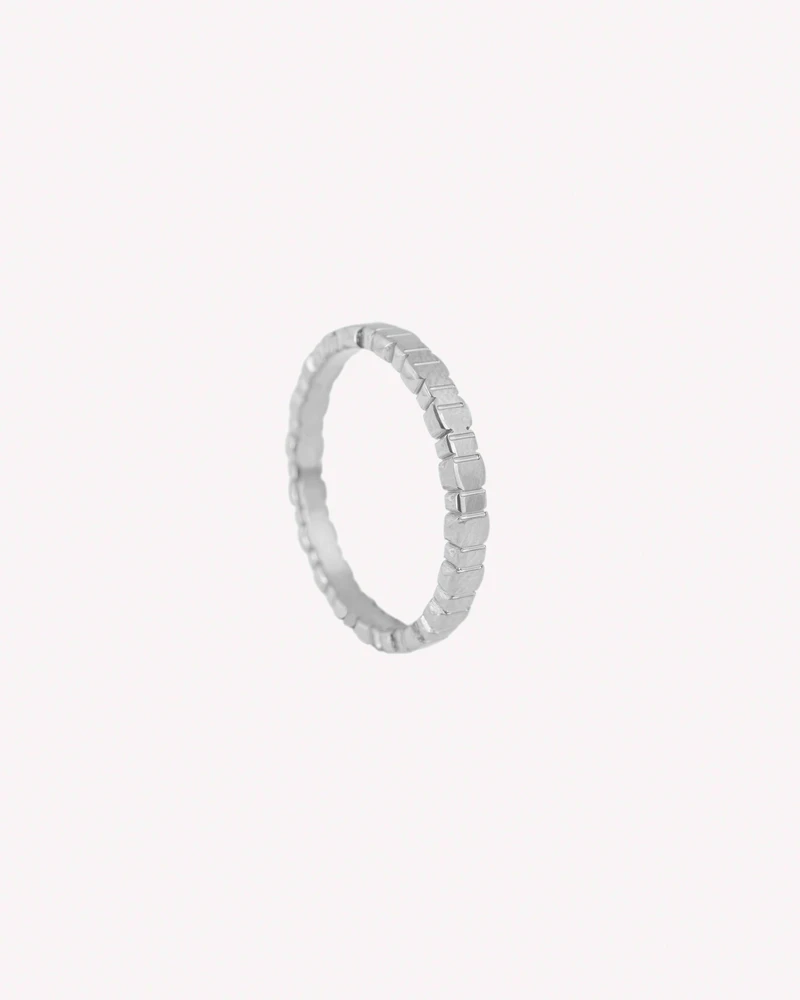 ANILLO RUINAS PLATEADO