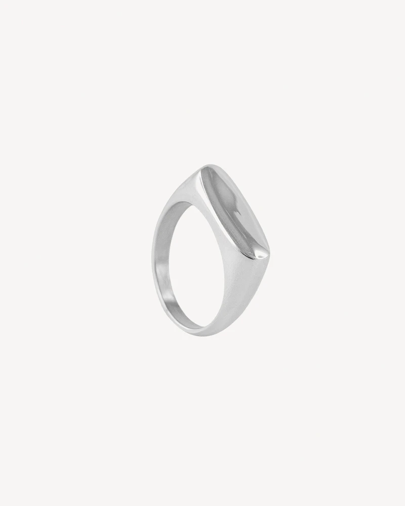 ANILLO SANTINA PLATEADO