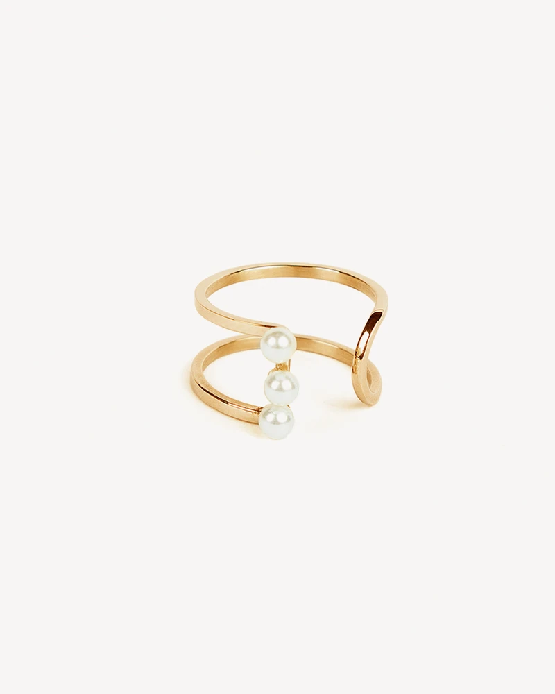 ANILLO SIRENA DORADO