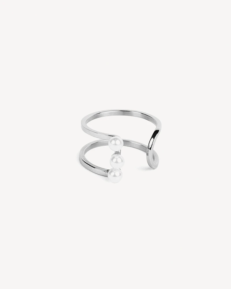 ANILLO SIRENA PLATEADO