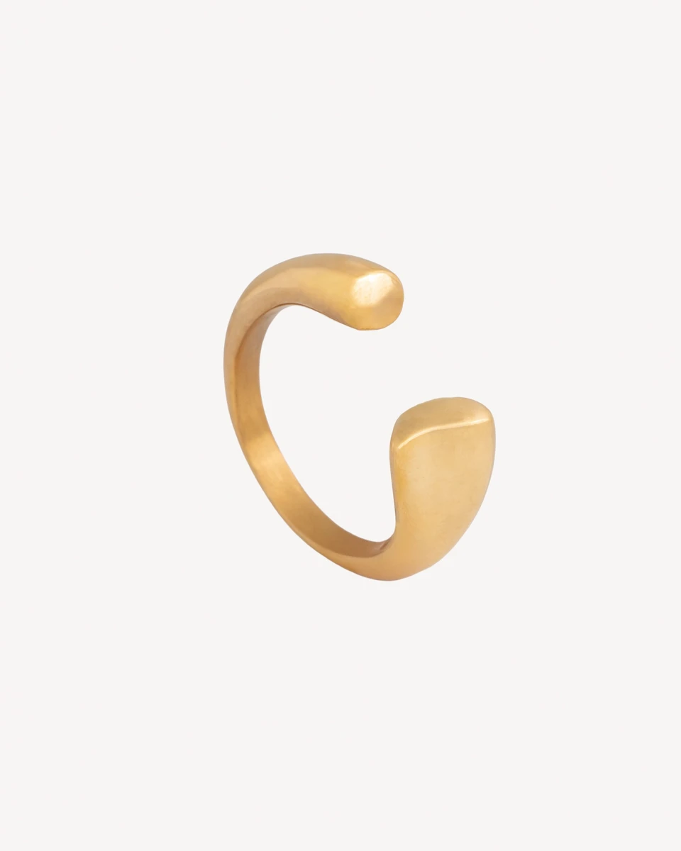 ANILLO SIROCO - DORADO 
