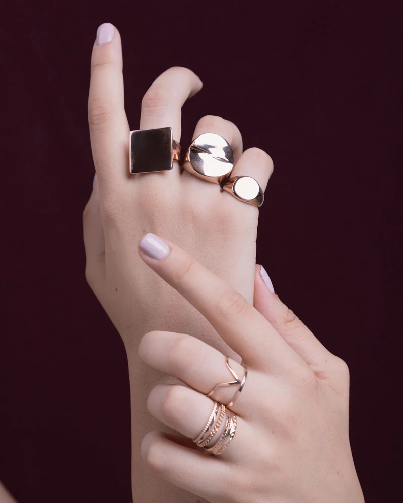 ANILLO SOCRATES DORADO