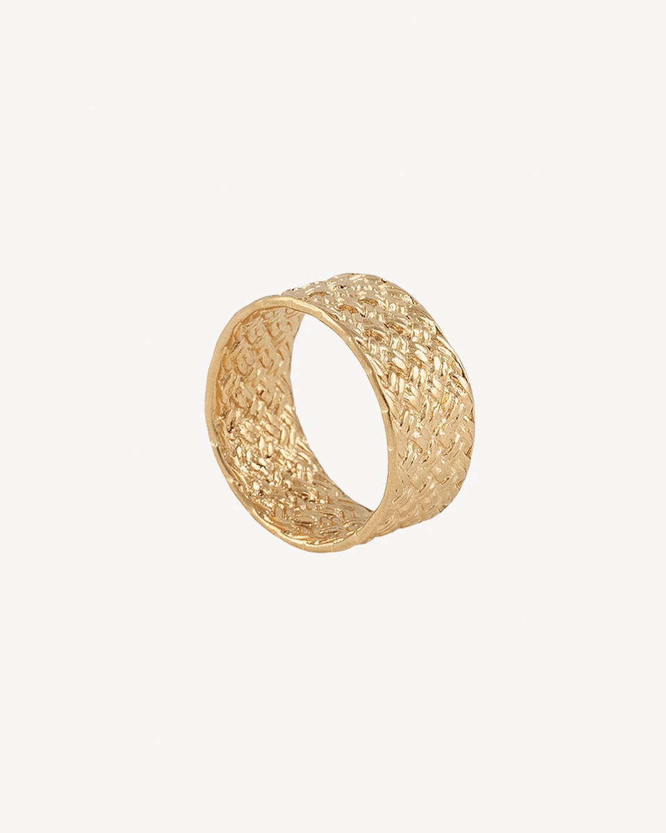 ANILLO SUZETTE - DORADO 