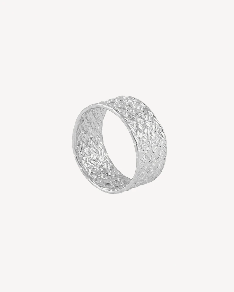 ANILLO SUZETTE PLATEADO