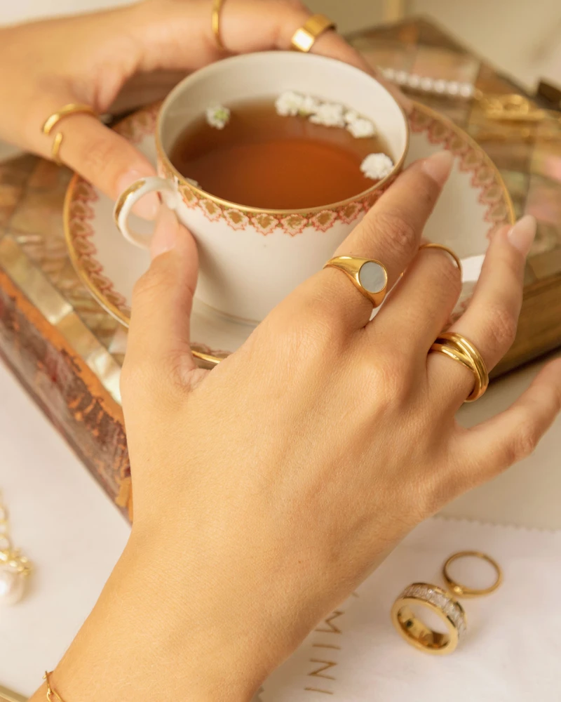 ANILLO TAIANA DORADO