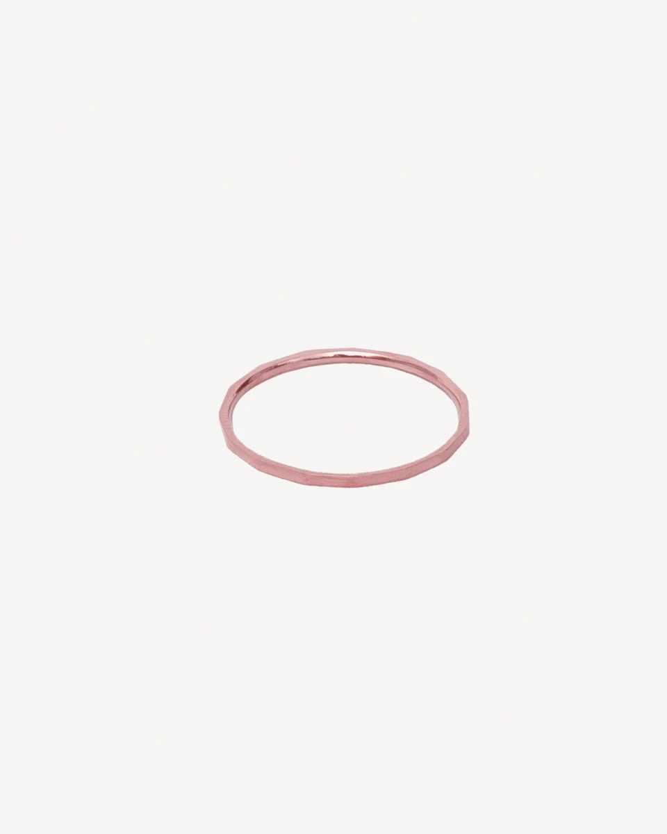 ANILLO TANIA - ORO ROSA 