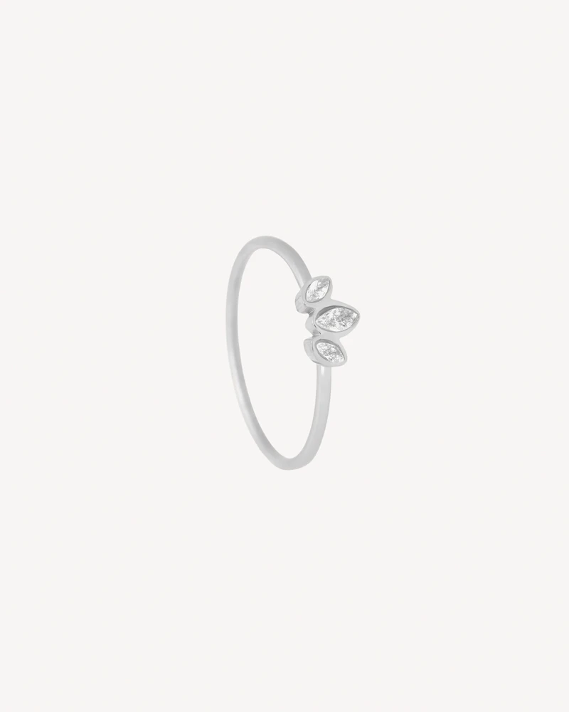 ANILLO TEMPUS PLATEADO