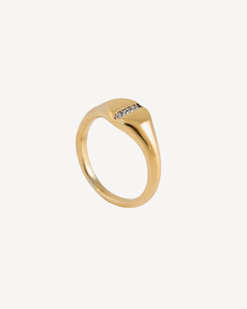ANILLO TESEO - DORADO 