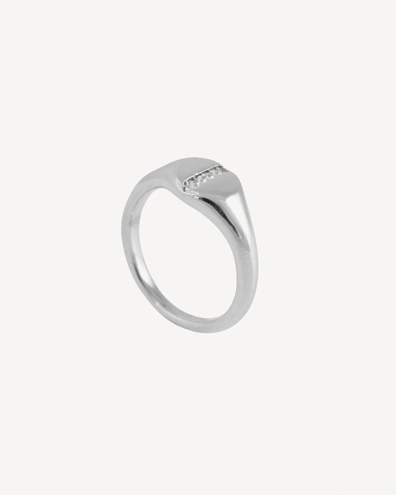 ANILLO TESEO PLATEADO