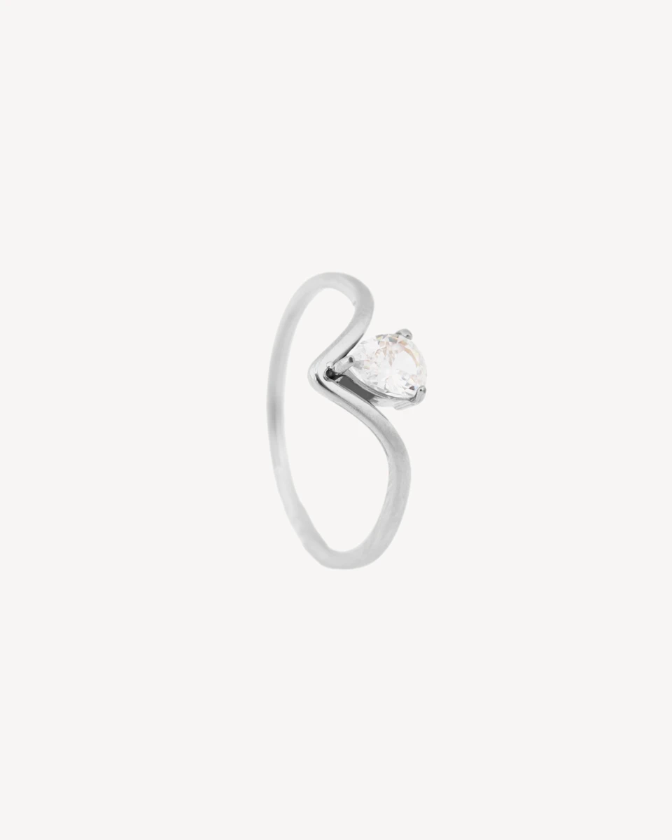 ANILLO TIARA - PLATEADO 
