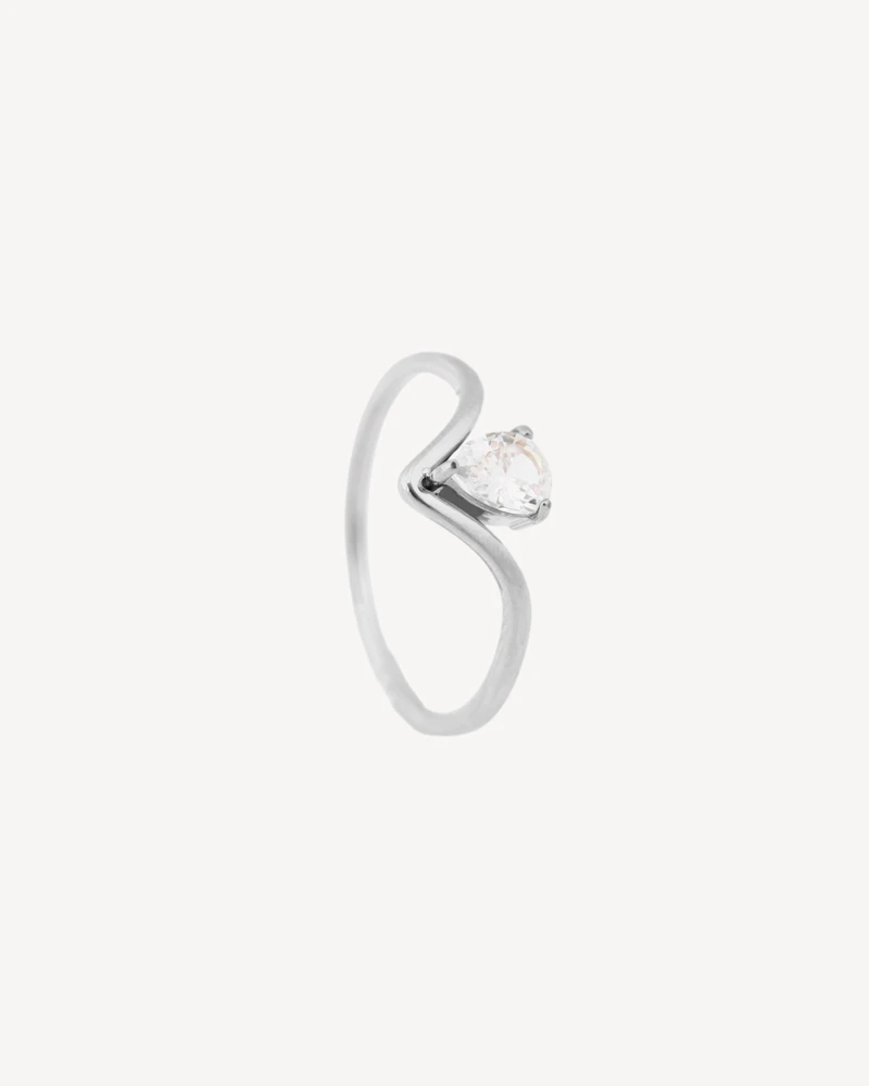 ANILLO TIARA PLATEADO