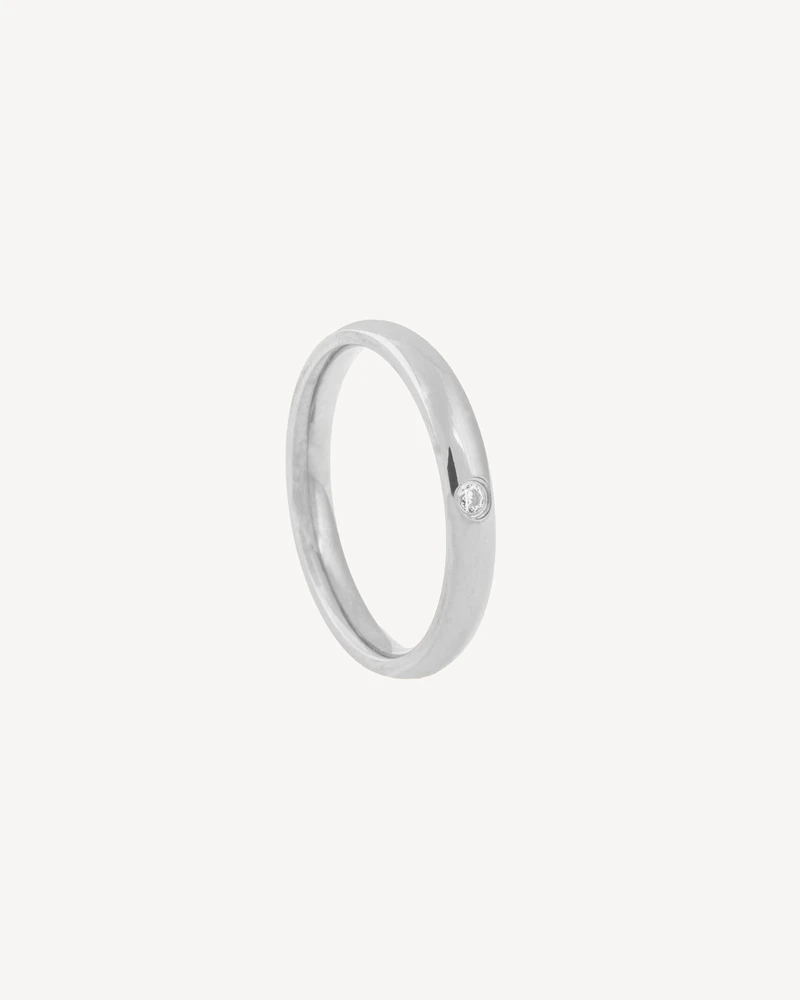 ANILLO TIBILISI PLATEADO