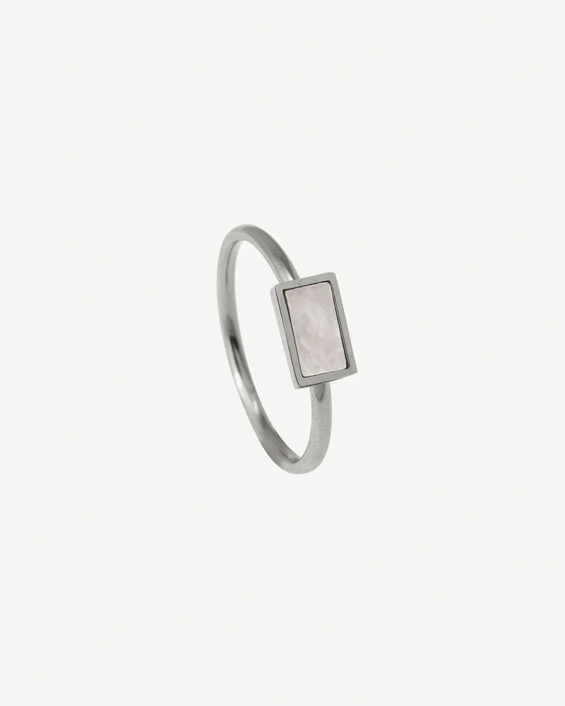 ANILLO TIVAT PLATEADO
