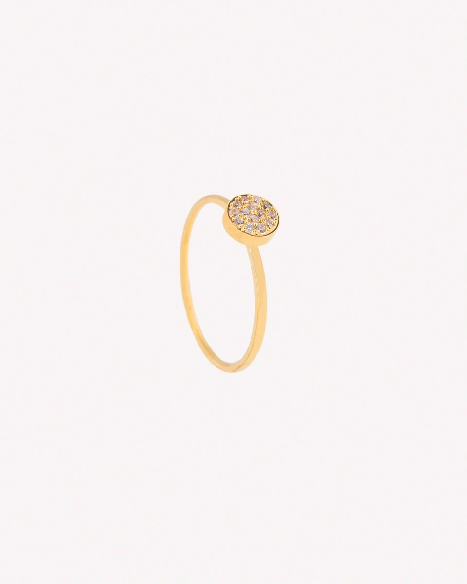 ANILLO TOPACIO - DORADO 