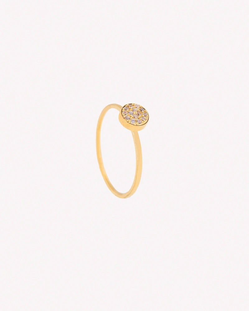ANILLO TOPACIO DORADO