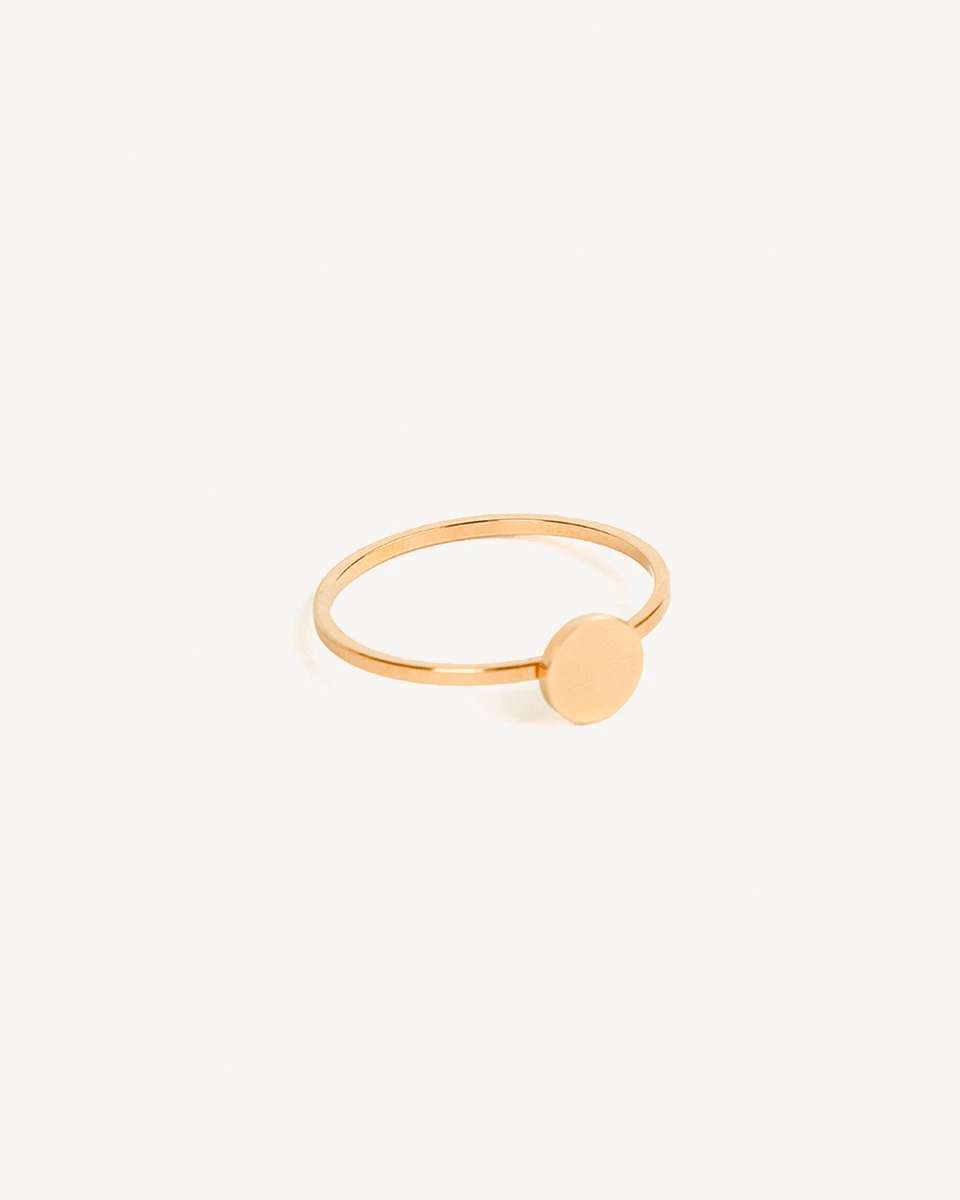 ANILLO URANO - DORADO 