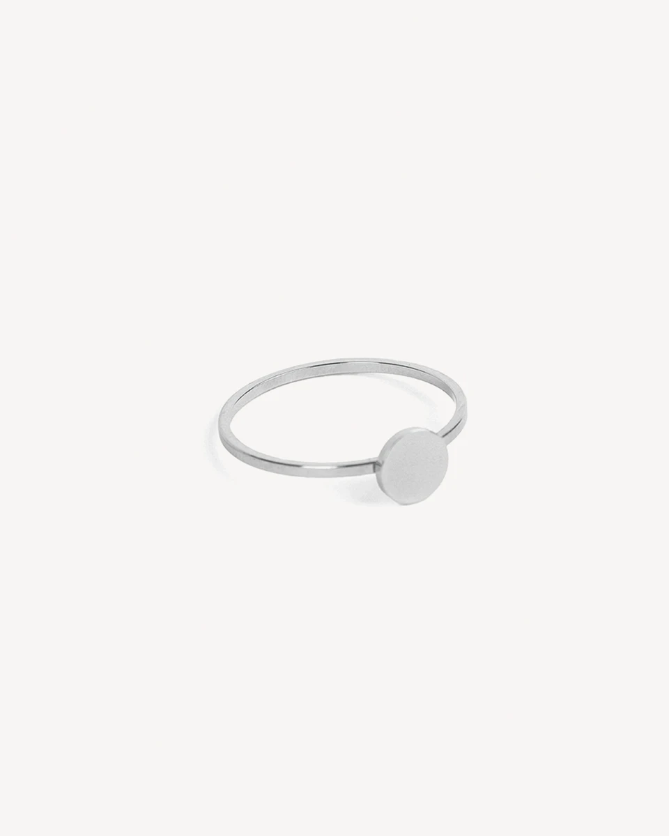 ANILLO URANO - PLATEADO 