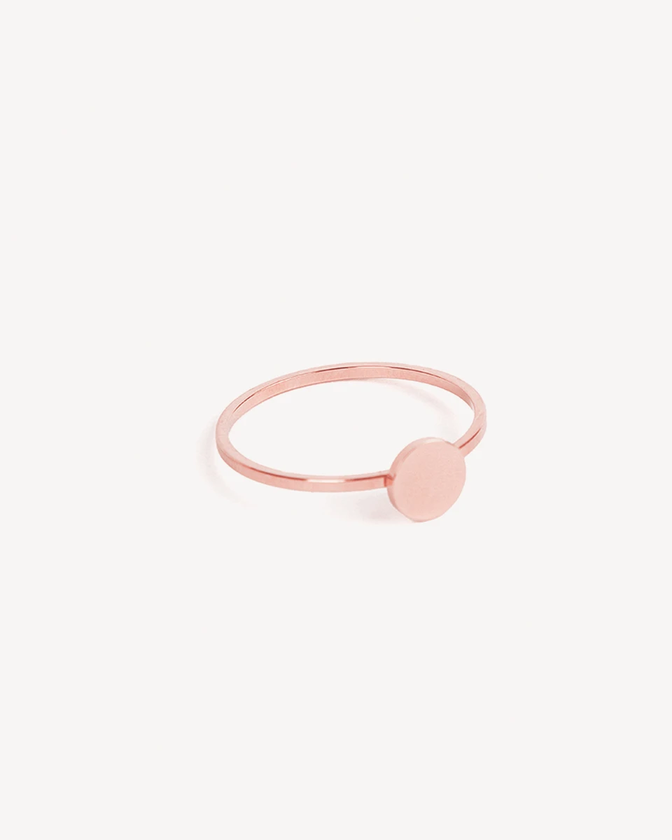 ANILLO URANO - ORO ROSA 