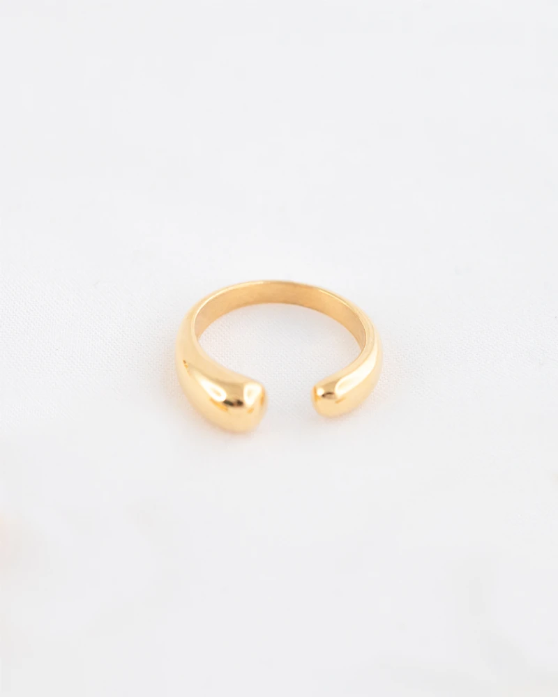ANILLO URIANA DORADO