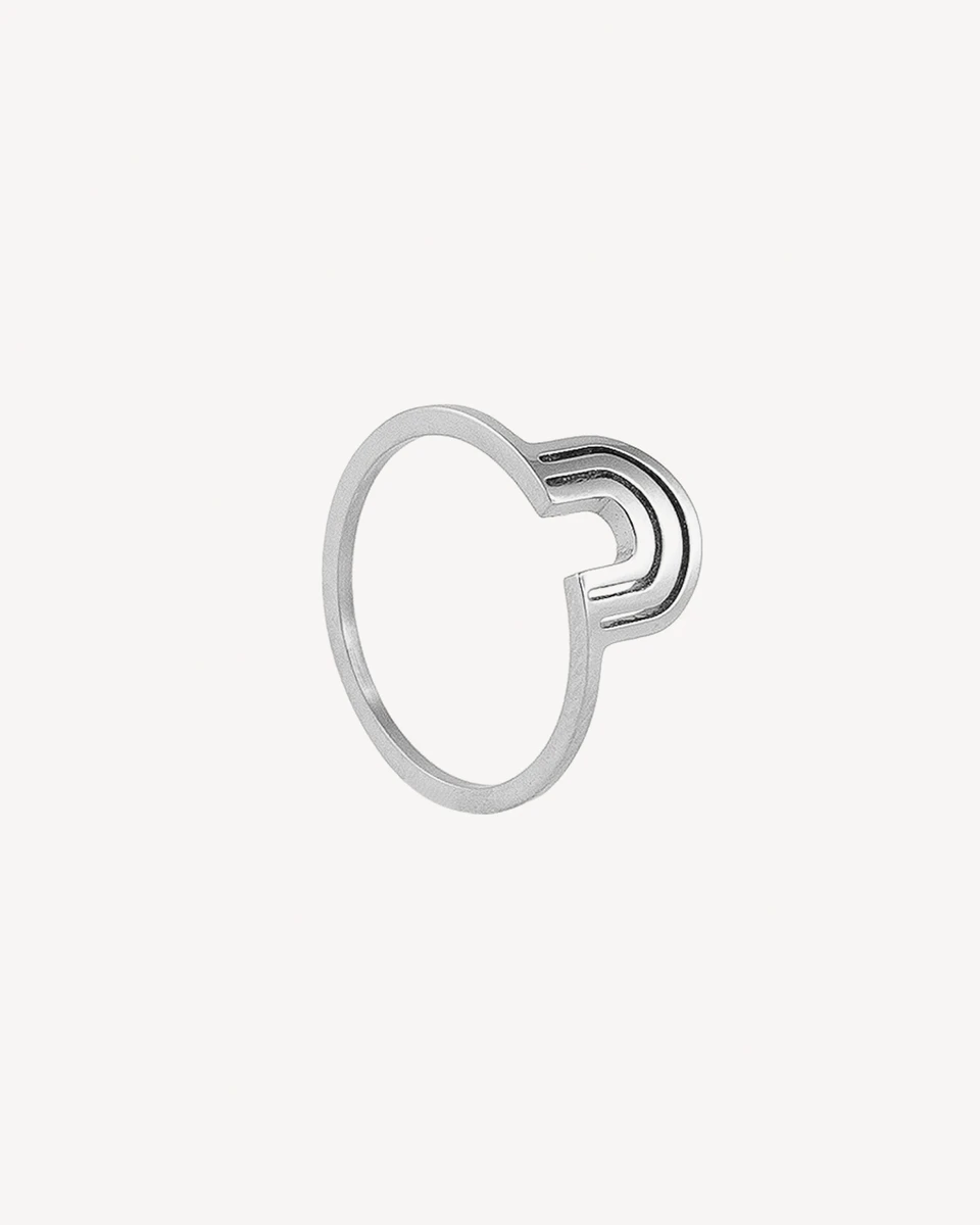 ANILLO URIHA - PLATEADO 