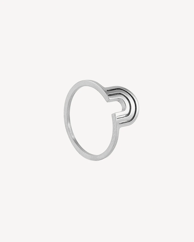 ANILLO URIHA PLATEADO