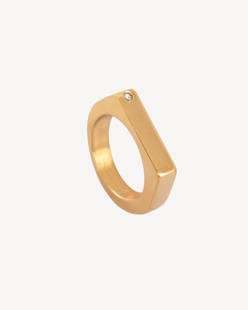 ANILLO VELVET DORADO