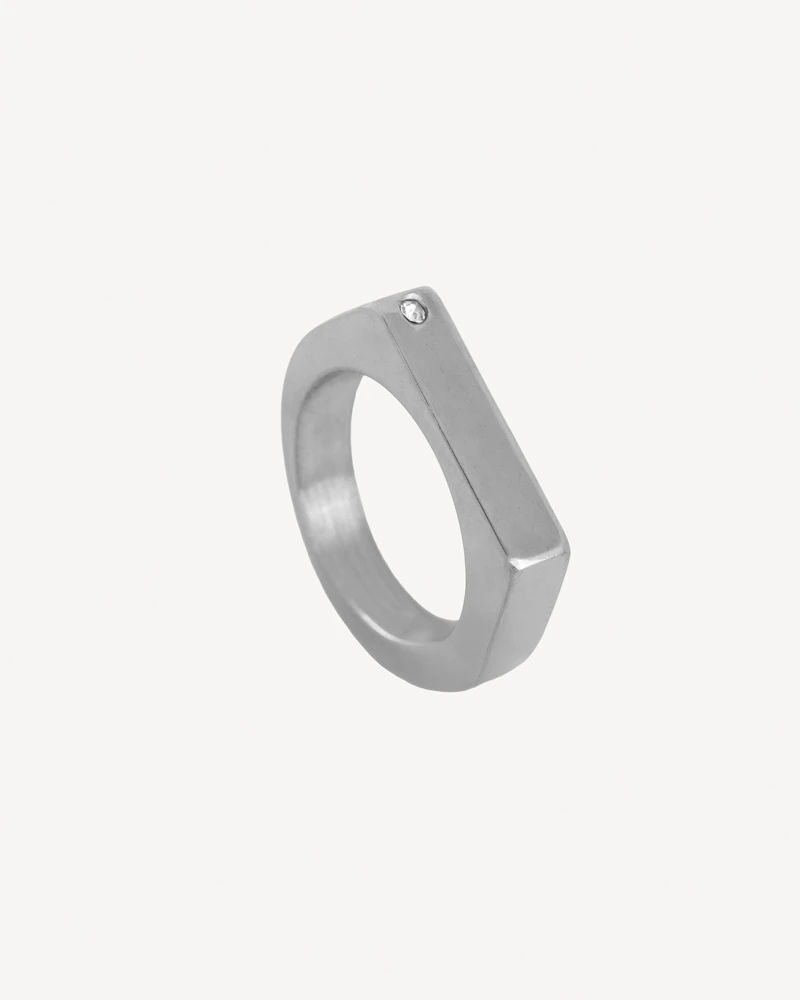 ANILLO VELVET PLATEADO