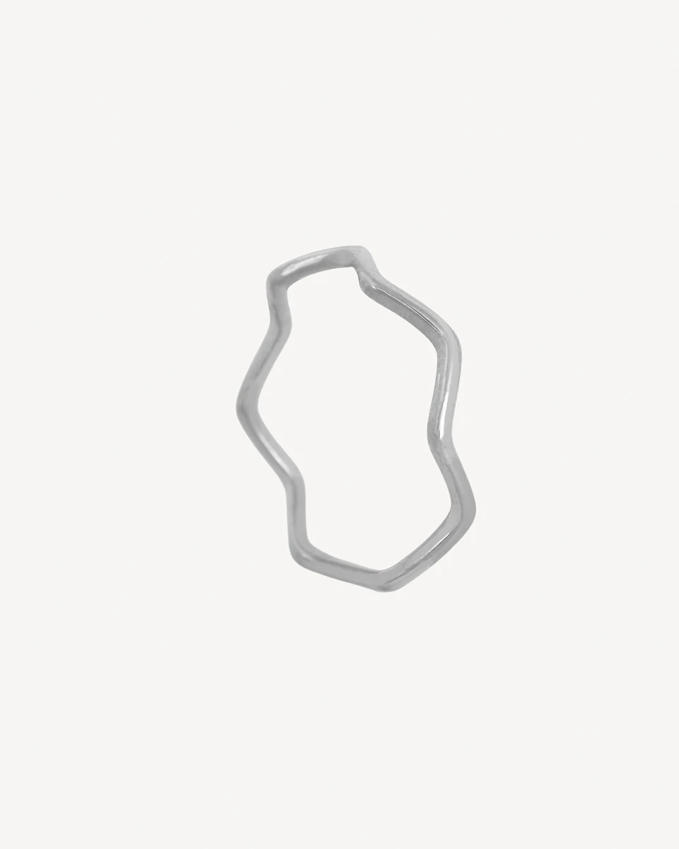 ANILLO VICTORIANO - PLATEADO 