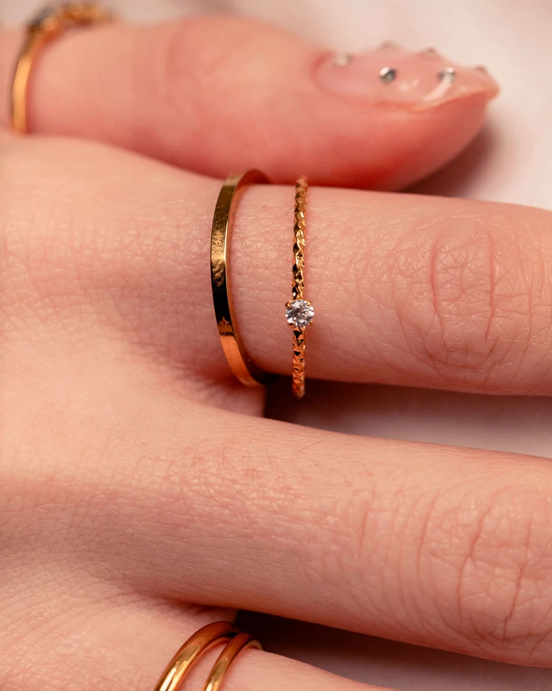 ANILLO WILL DORADO