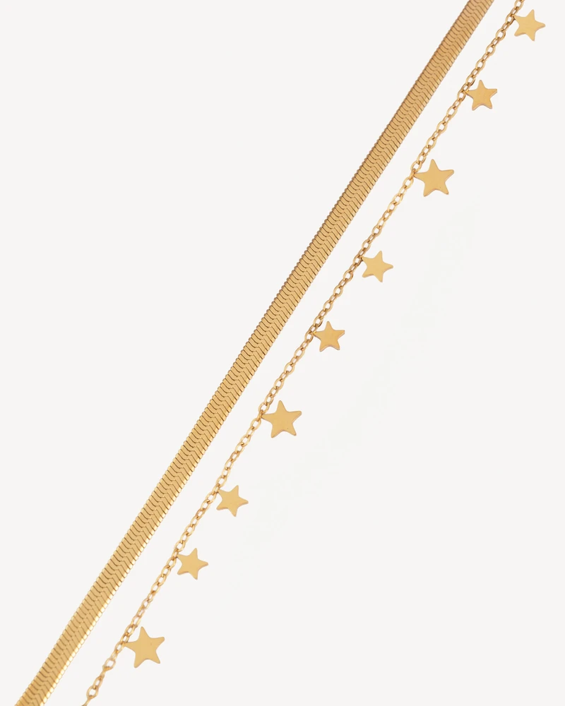 BRAZALETE ABEDUL DORADO