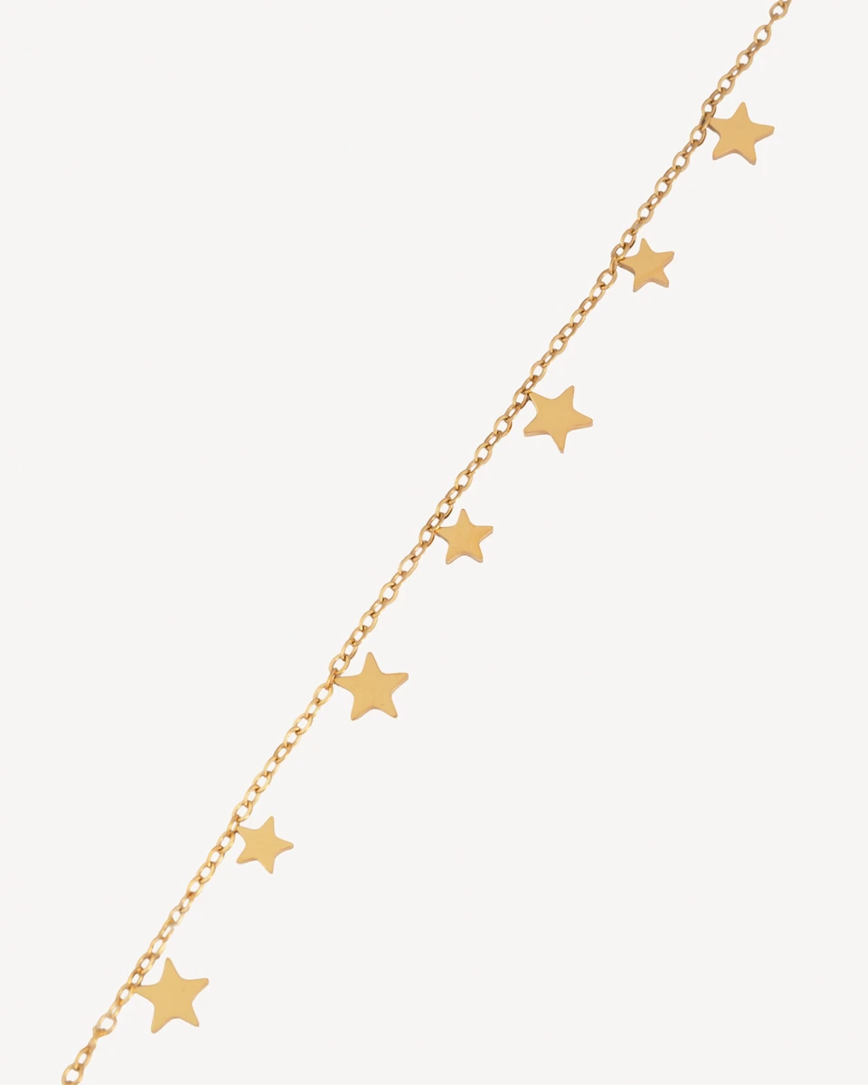 BRAZALETE AGATEO - DORADO 