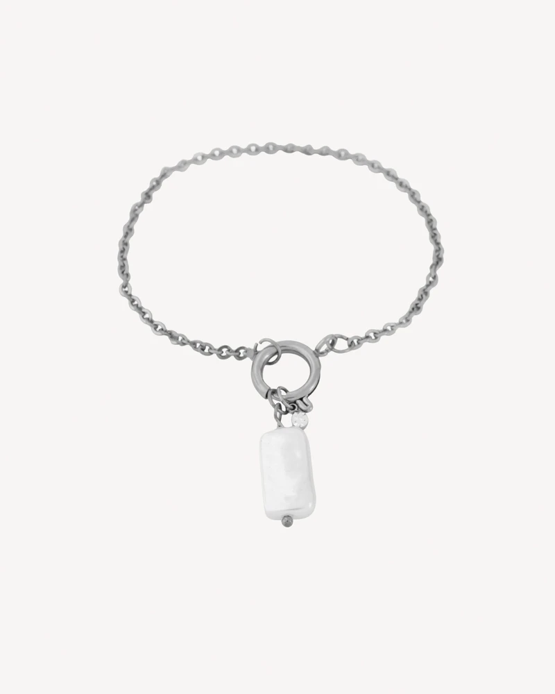 BRAZALETE ALEXA PLATEADO