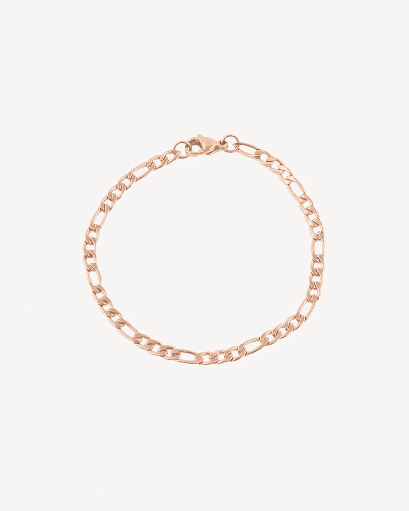 BRAZALETE ANCONAS DORADO ROSA