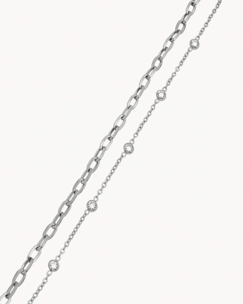 BRAZALETE ARACELI PLATEADO